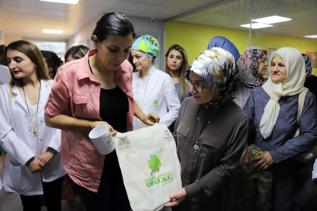 Mardin'de kadınlara beslenme okulu
